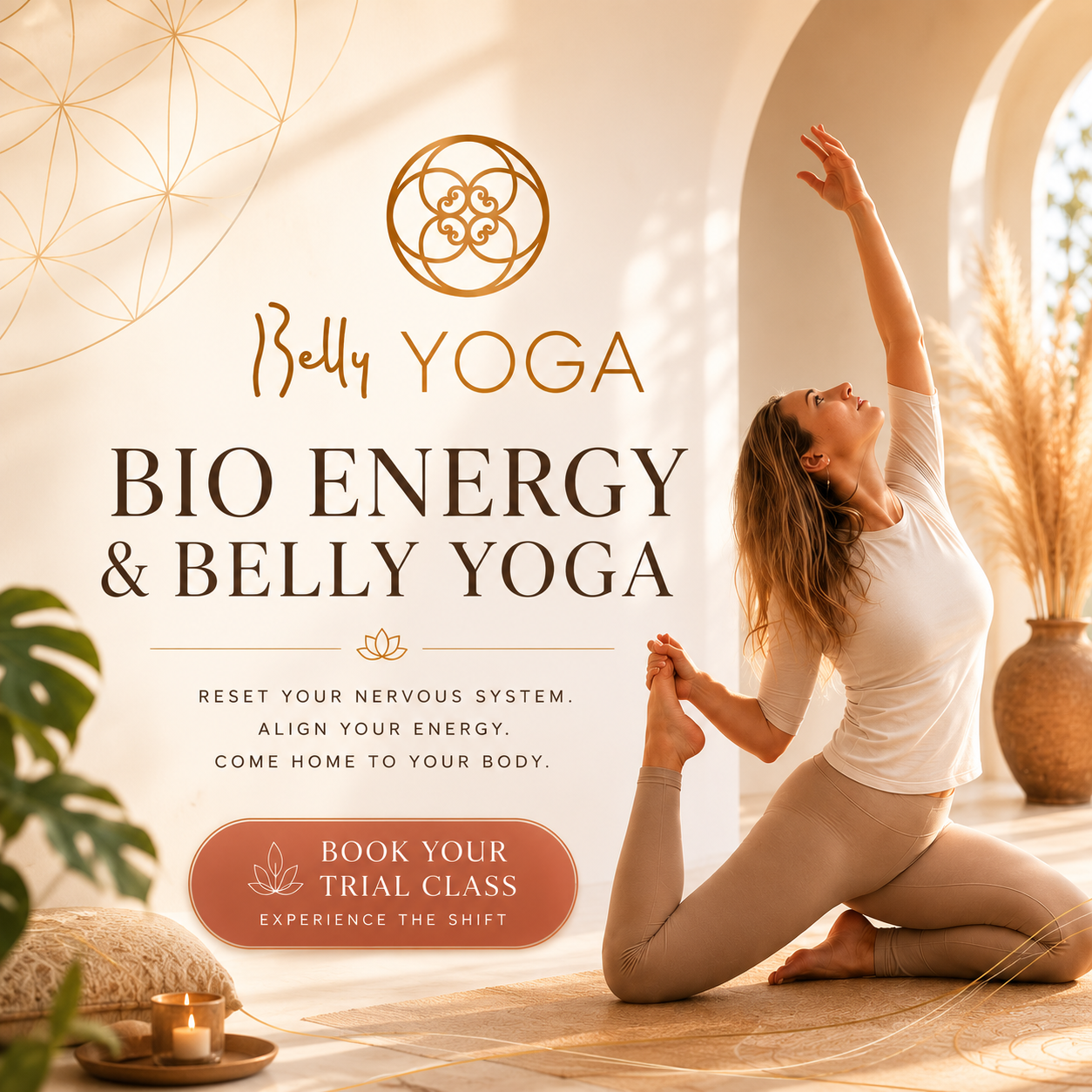 Bio Energy Resonance Analysis + Belly Yoga Single Session